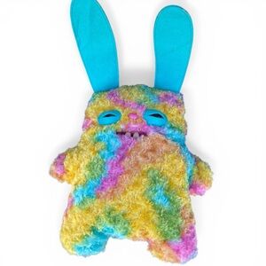 Zuru Fuggler Bigg Fuggs XL Rabid Rabbit 18 inch Funny Ugly Monster Plush NWT
